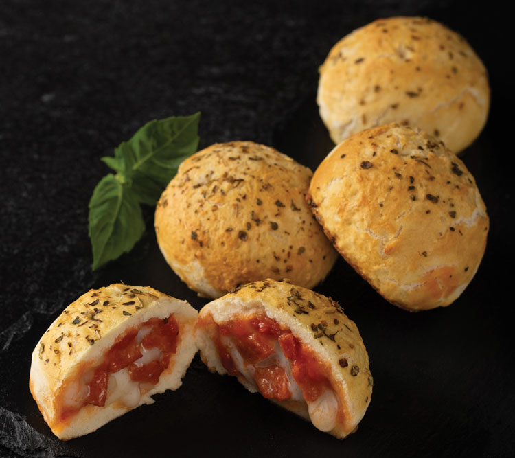 Hero shot Stromboli Bites Pepperoni and Cheese 5 pieces